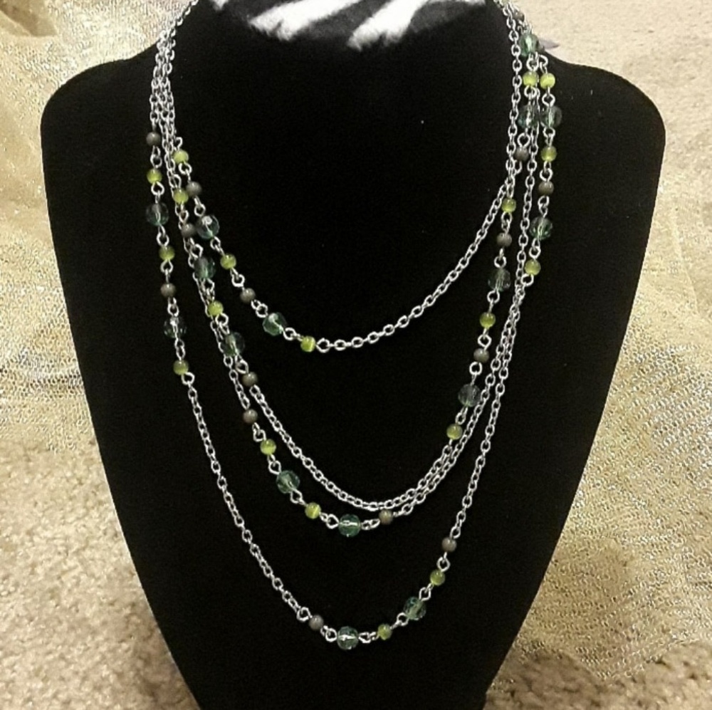 Long Double-Layered Necklace